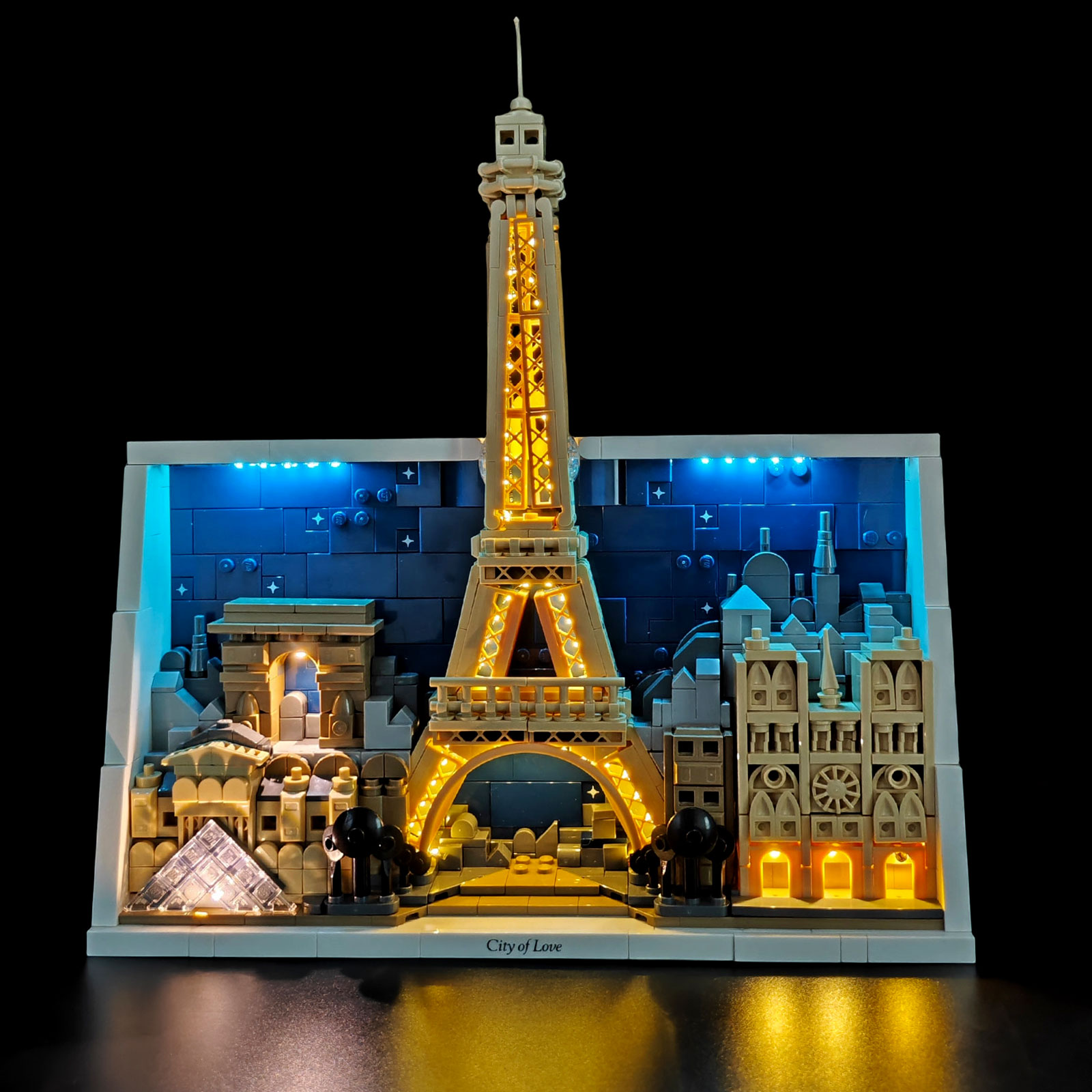 Lego Set City - Kit d'éclairage LED LYBMTWF compatible avec