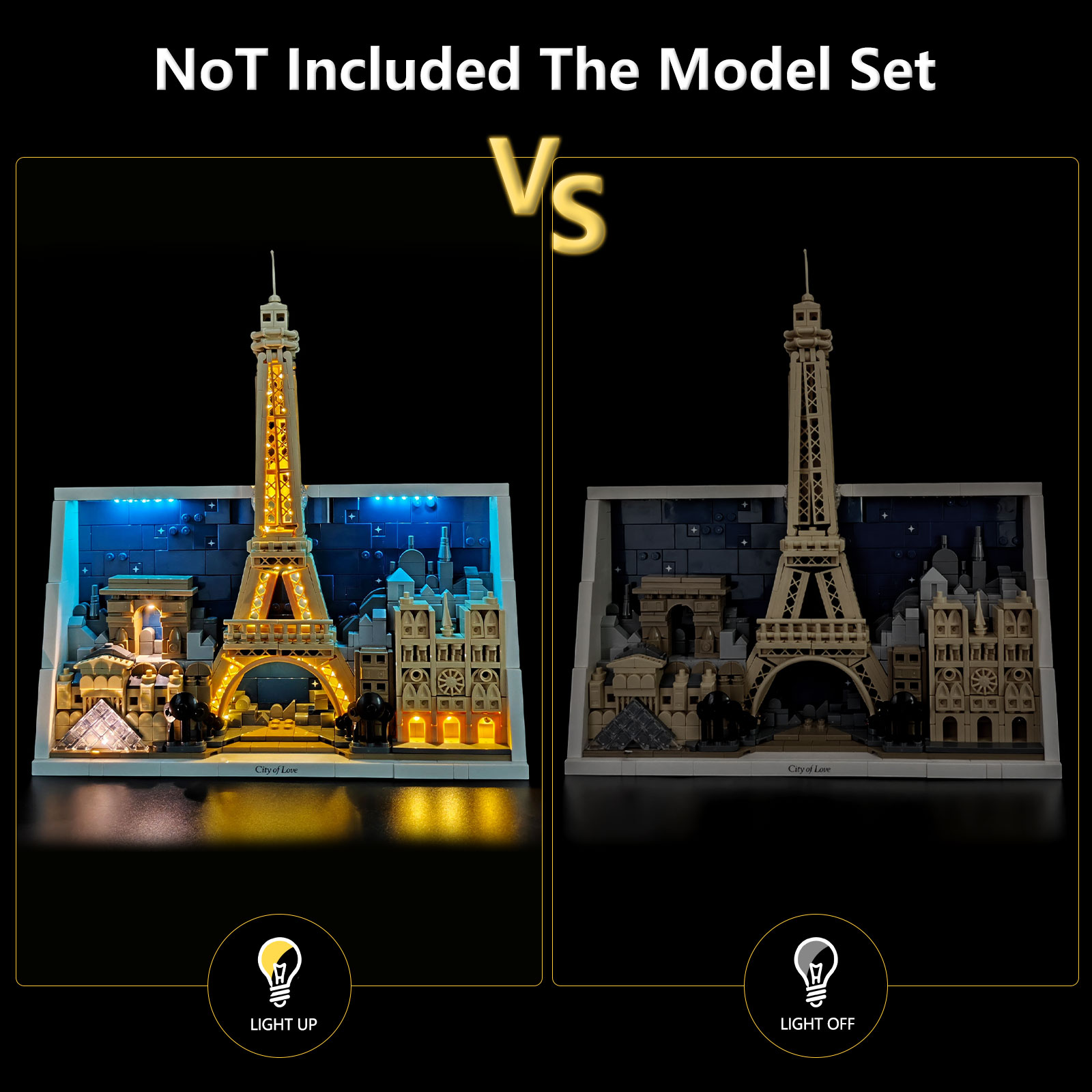 Kit d'éclairage LED LYBMTWF co - Lego Set City avis et prix
