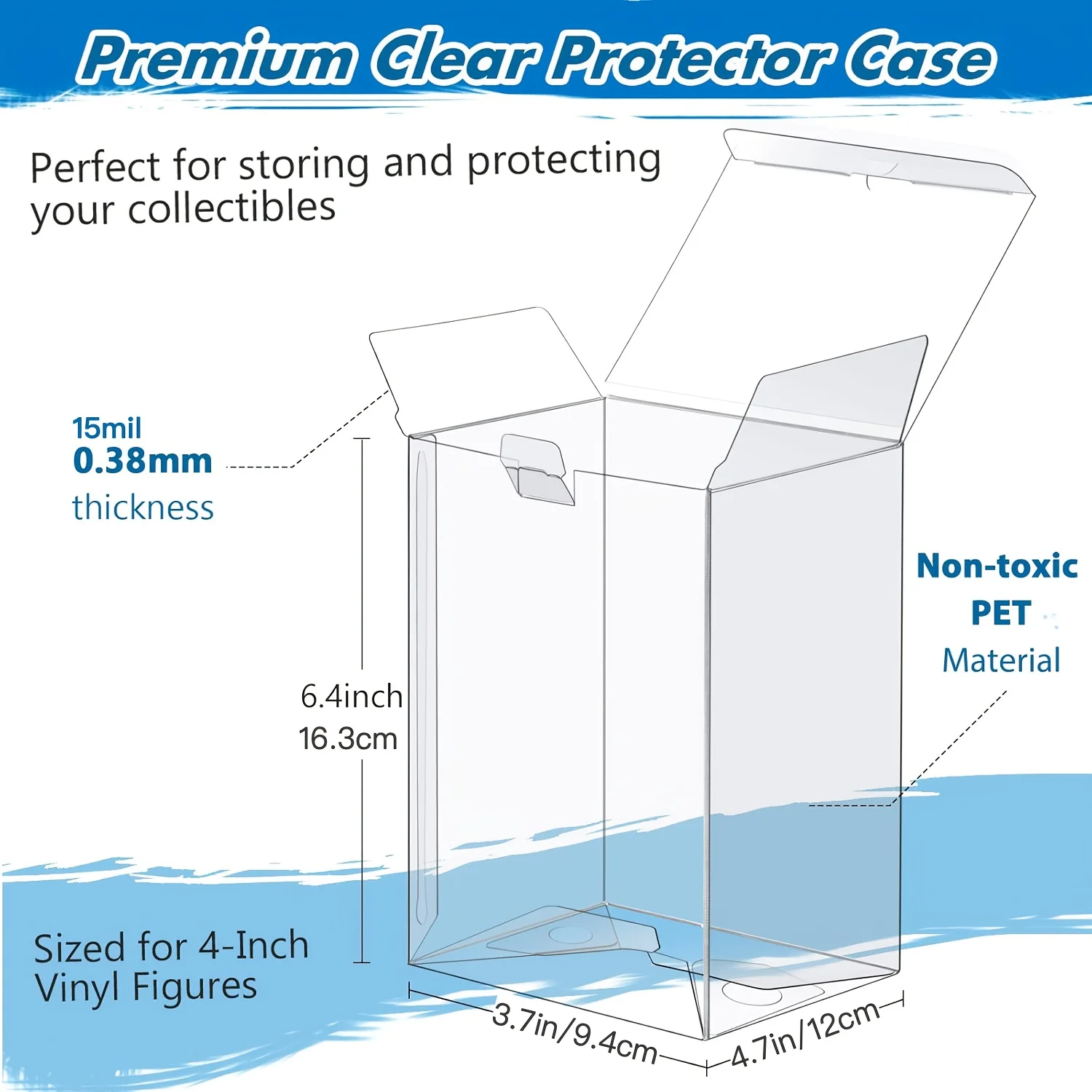Vitrine Pop transparente Compa - Pop Display Shelf avis et prix