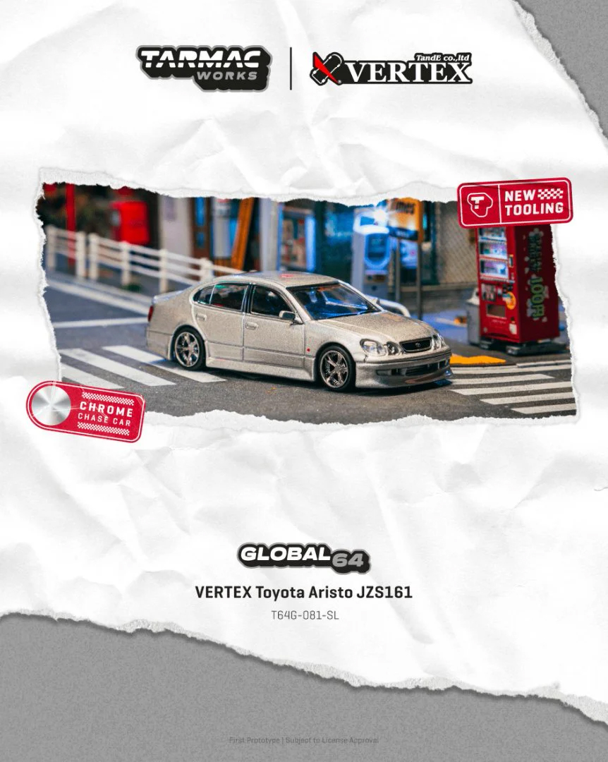 Tarmac Works 1:64 VERTEX Toyot - Die Cast Car 1 64 avis et prix
