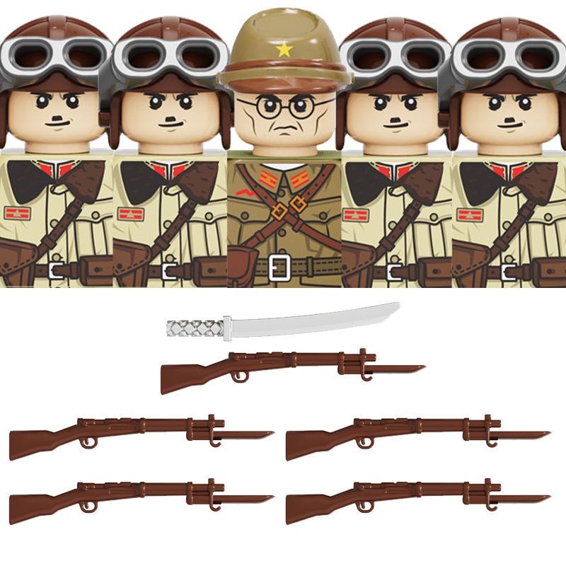 Figurines de soldats japonais  - Lego Set City avis et prix