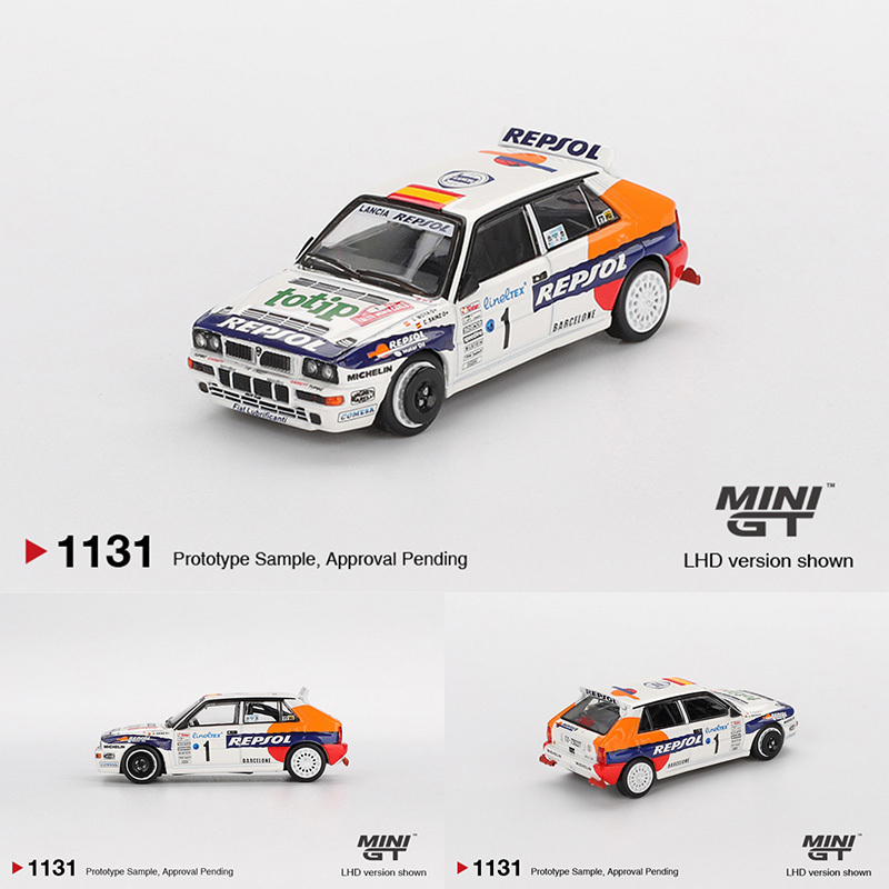 MINIGT 1131 1:64 Lancia Delta  - Die Cast Car 1 64 avis et prix